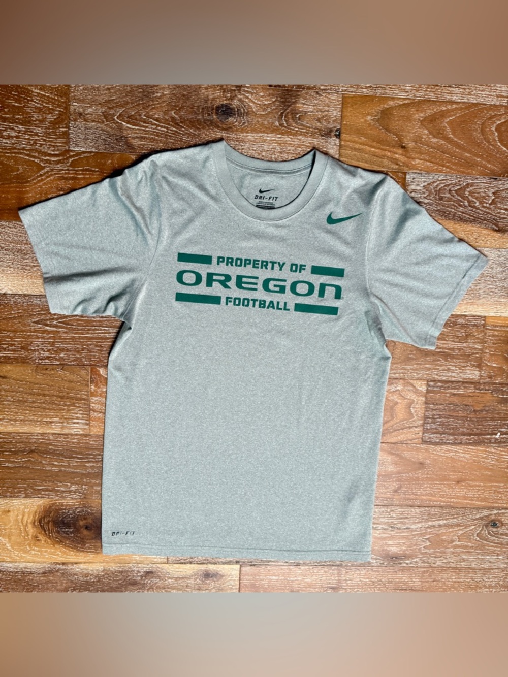 Nike Dri-FIT "Property of Oregon Football" T-Shirt Tee / Men’s Small